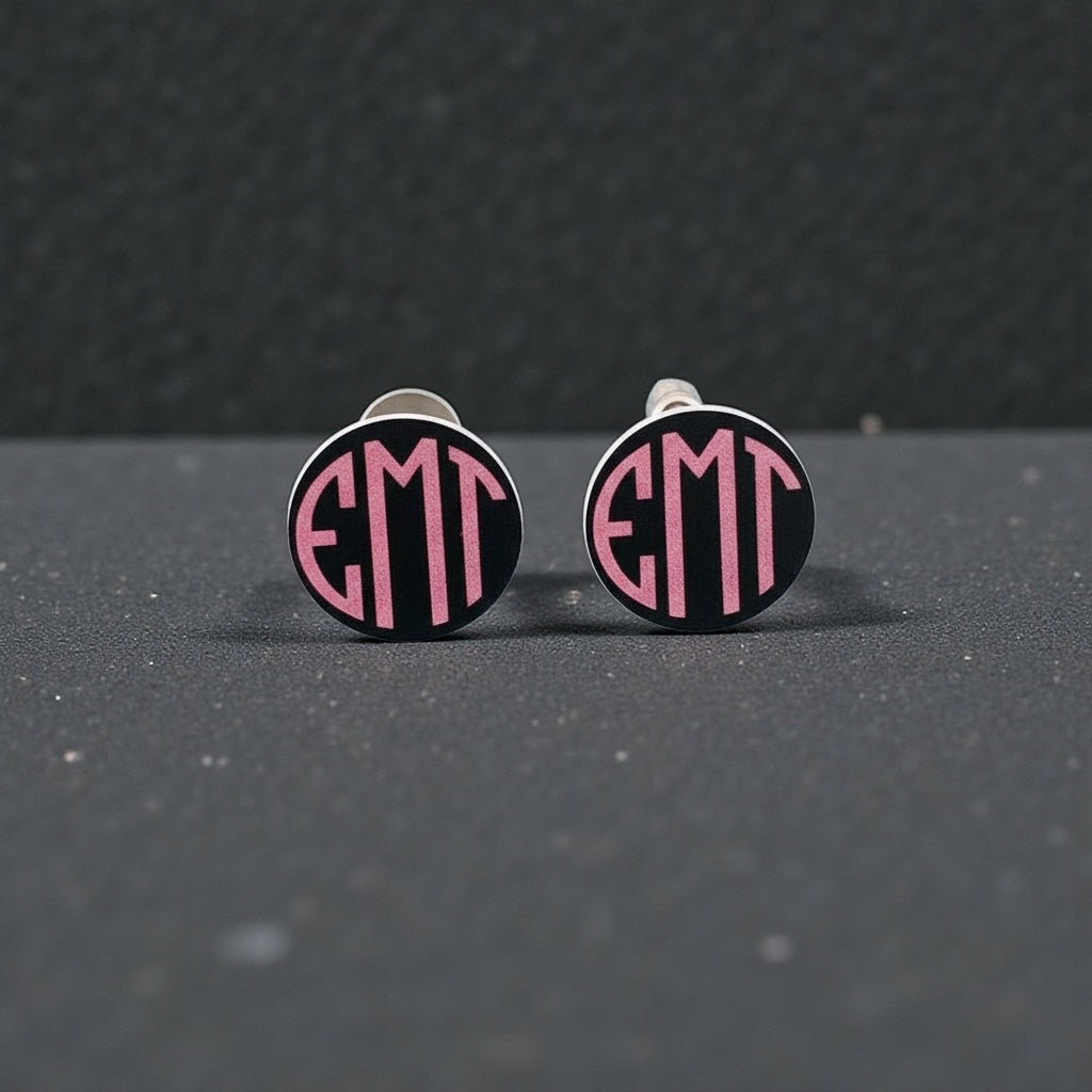 Pretty Letter Studs