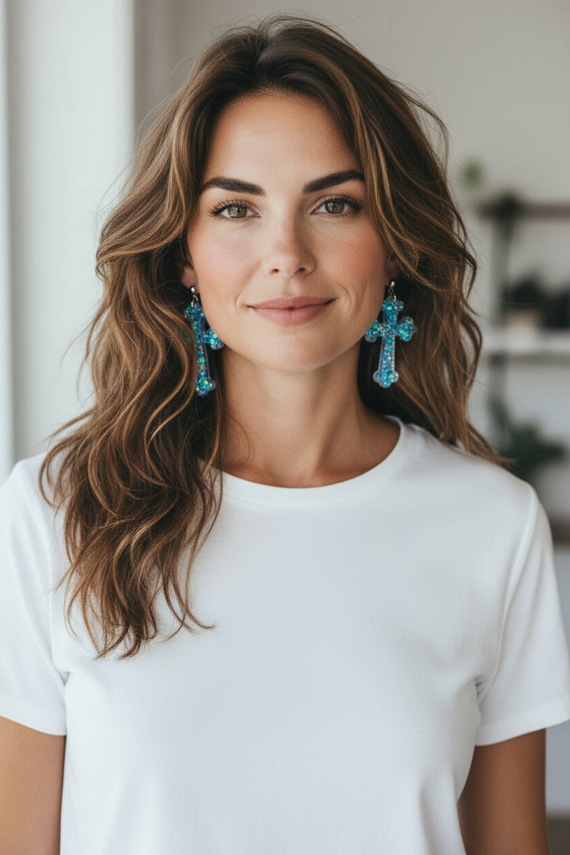 Heavenly Blue Sparkle